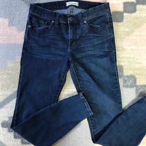 Madewell Skinny Skinny Ankle Zip Jeans